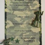 Army Birthday Party Invitations Free Printable | Kids Birthday   Free Printable Camouflage Invitations