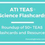 Ati Teas Science Flashcards | Prenursing Smarter   Free Printable Teas Test Study Guide