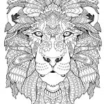 Awesome Animals Adult Coloring Book Coloring Pages Pdf | Awesome   Free Printable Mandalas Pdf