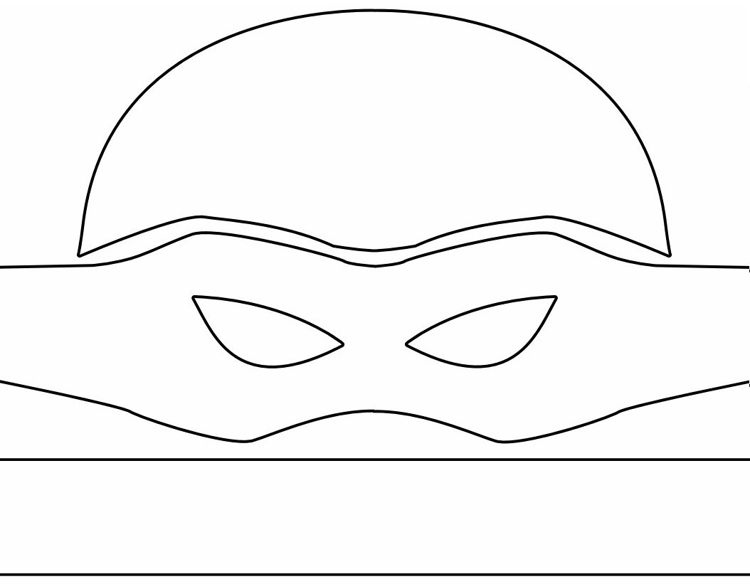 Teenage Mutant Ninja Turtles Free Printable Mask - Free Printable