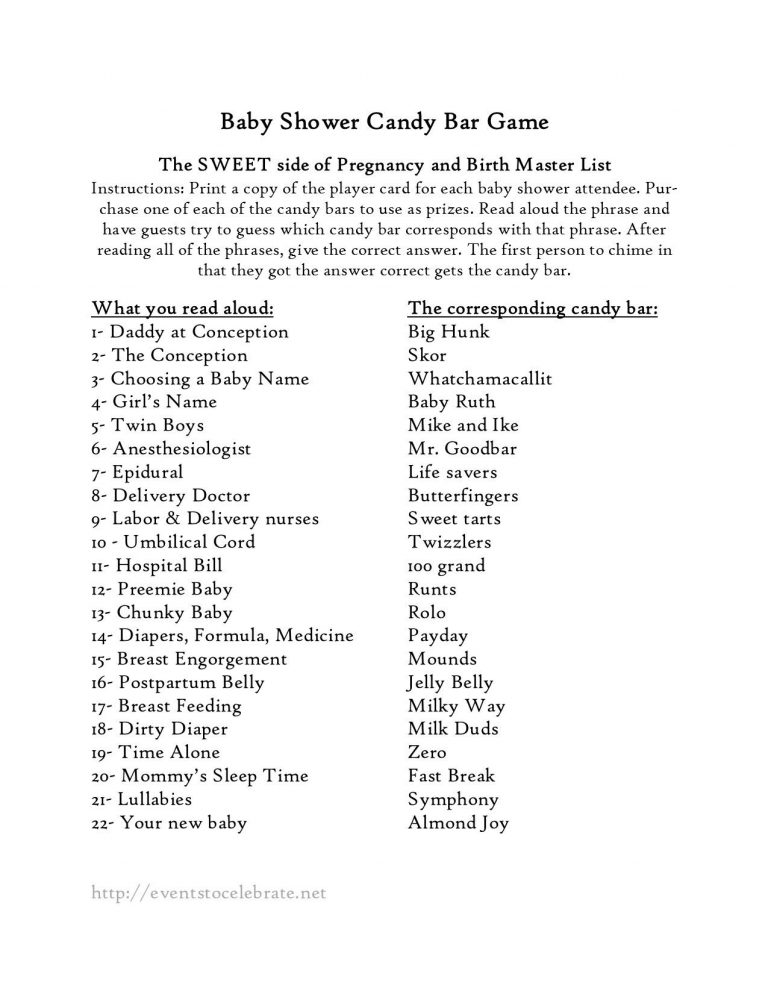 Baby Shower Games Baby Shower Pinterest Baby Shower Games Candy