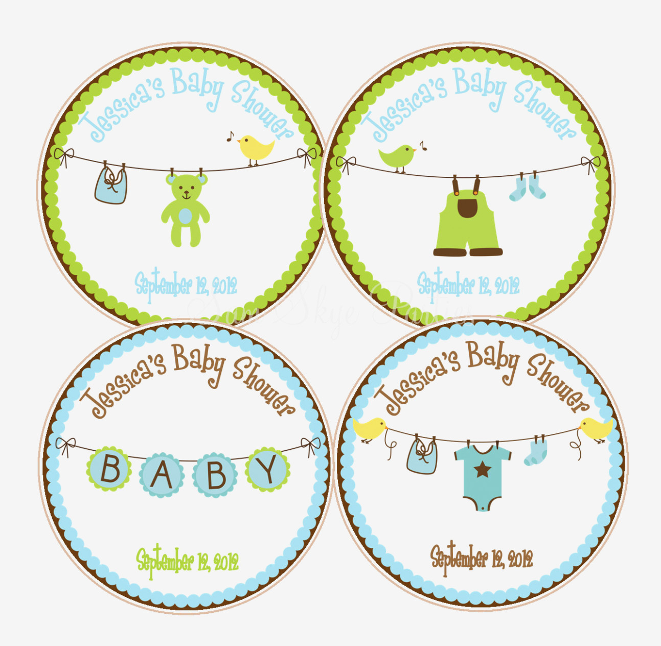 Baby Shower Labels Templates Favor Wording Label Ideas Tags Diy Free - Free Printable Baby Shower Favor Tags Template