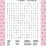 Baby Shower Word Search   Frugal Fanatic   Free Word Scramble Maker Printable