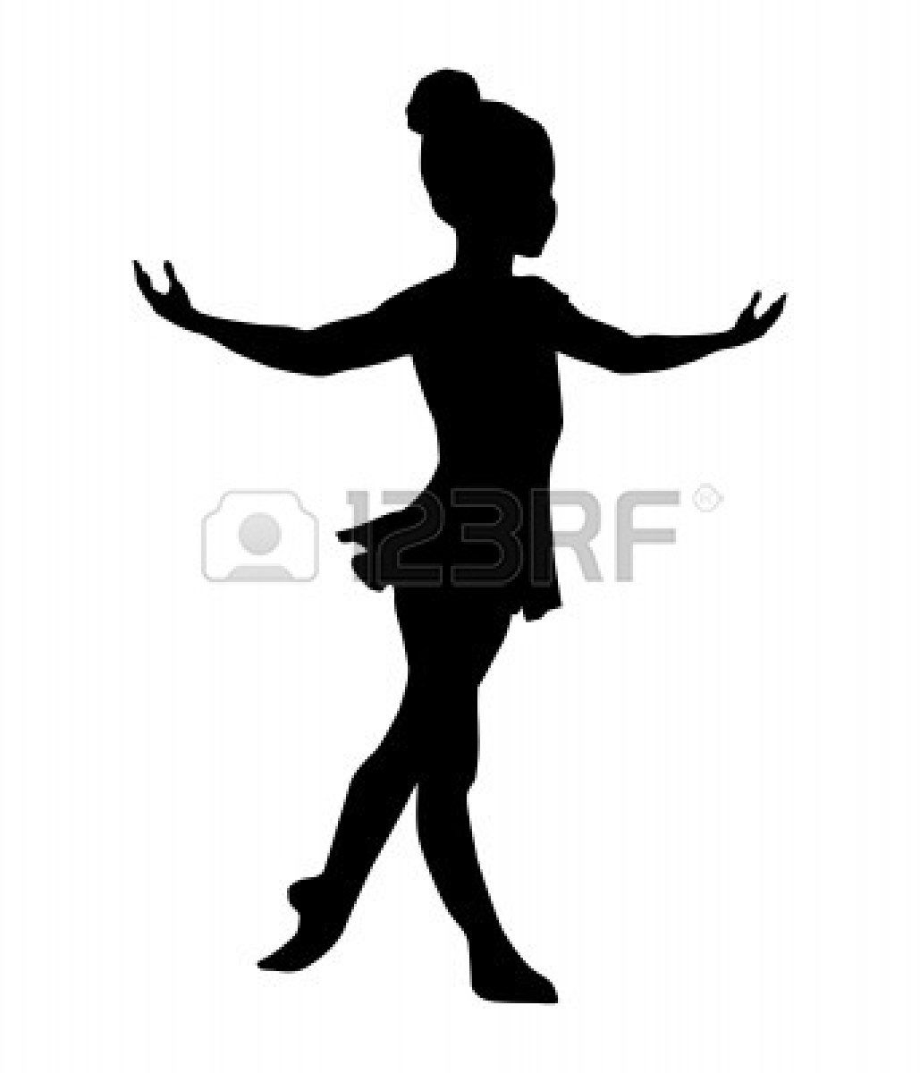 Ballerina Svg Dxf Ballerina Silhouette Svg Dxf Files Little Girl - Free Printable Ballerina Silhouette