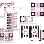 Barbie Birthday Party With Free Printable Barbie Designs   Free Printable Barbie Cupcake Toppers