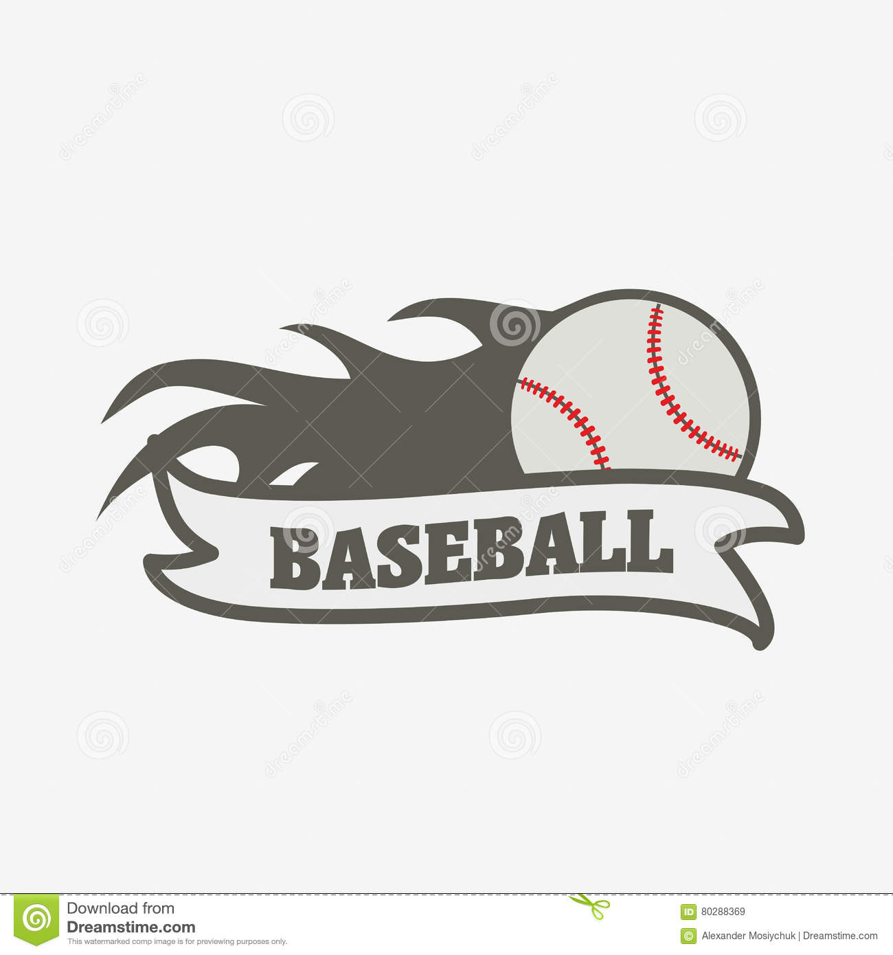 Baseball Logo, Badge Or Label Design Template. Stock Vector - Free Printable Baseball Logos