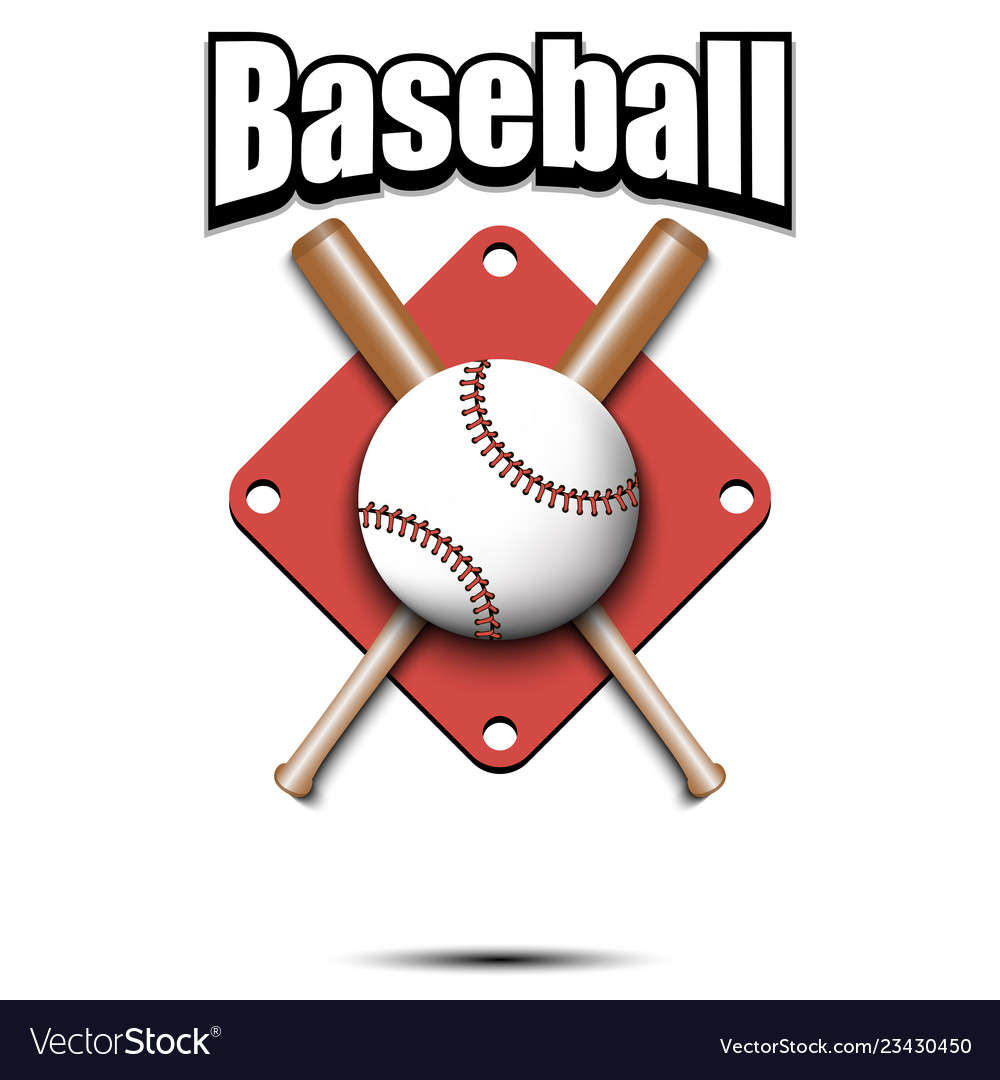 Baseball Logo Design Template Royalty Free Vector Image - Free Printable Baseball Logos