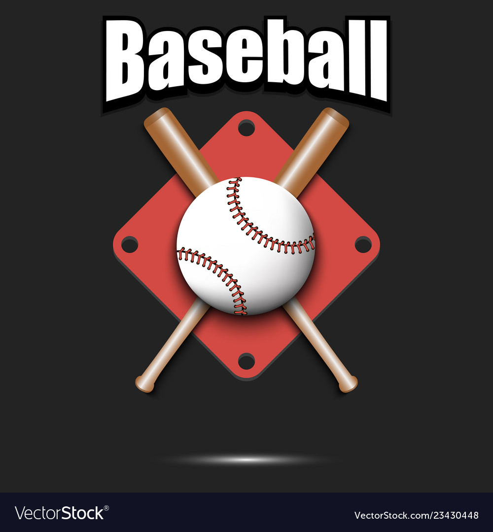 Baseball Logo Design Template Royalty Free Vector Image - Free Printable Baseball Logos