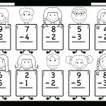 Beginner Subtraction – 10 Kindergarten Subtraction Worksheets / Free   Free Printable Kindergarten Addition And Subtraction Worksheets