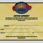 Best Ideas For Superhero Certificate Template Free With Additional   Free Printable Superhero Certificates