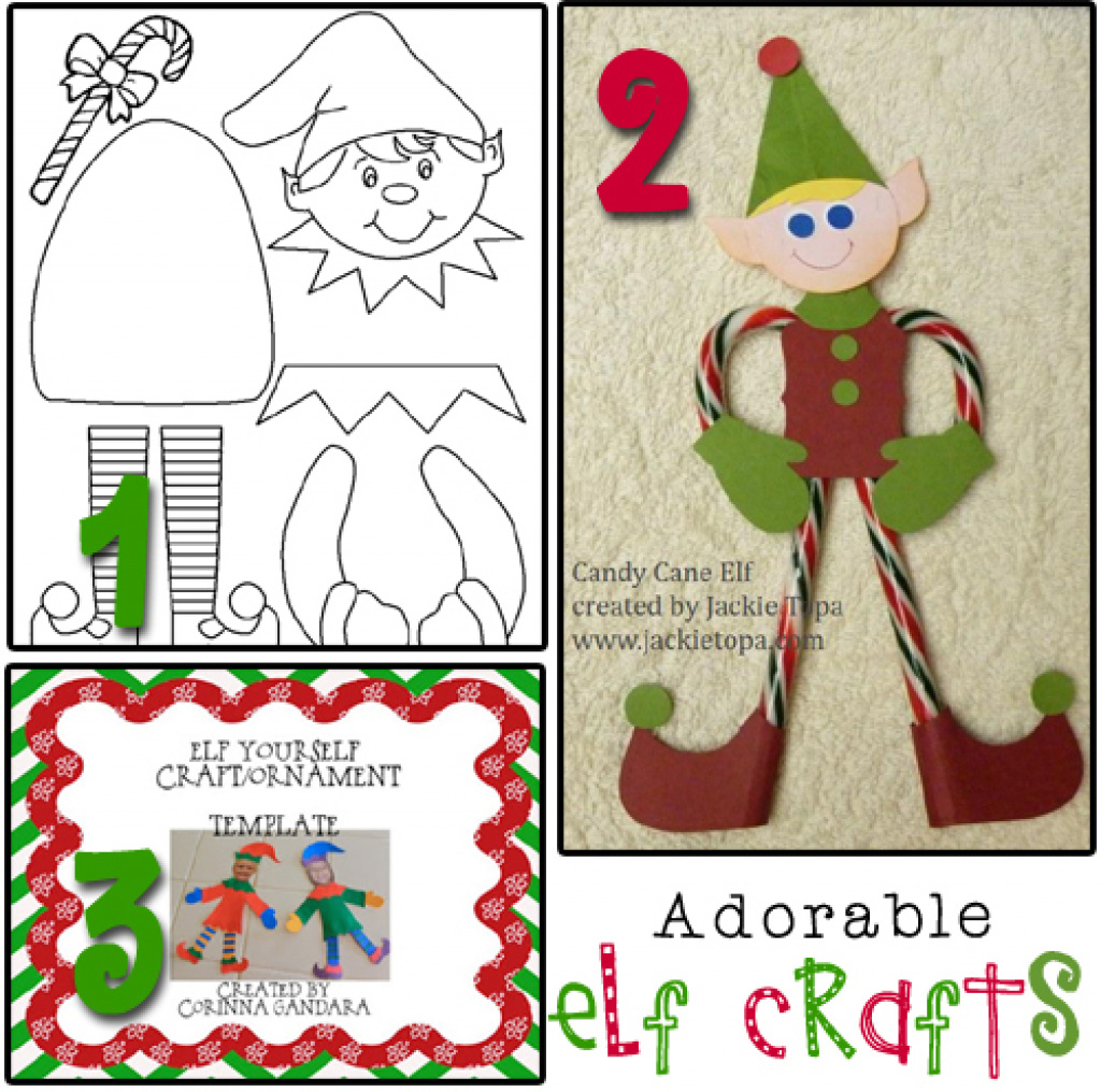 Best Photos Of Printable Elf Craft - Free Printable Elf Craft, Free - Free Printable Elf Pattern