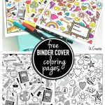 Binder Cover Coloring Pages | Pins I Love | Pinterest | Coloring   Free Printable Binder Covers To Color