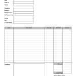 Blank Invoice Template | Blank Invoice | Arsenal | Printable Invoice   Free Printable Blank Invoice Sheet