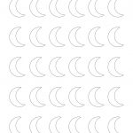 Blank Moon Templates | Printable Moon Shapes   Free Shape Templates Printable