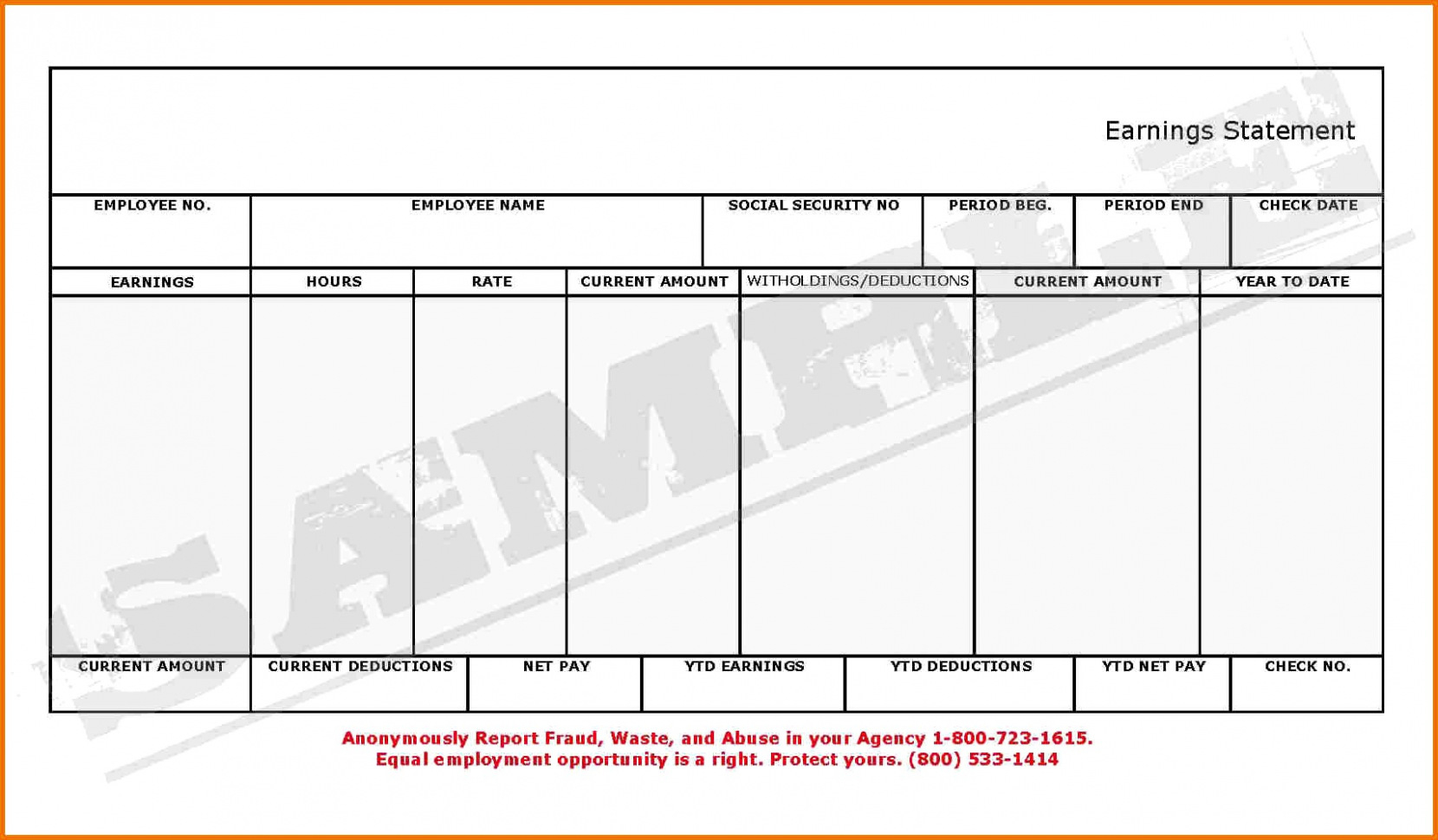 Blank Payroll Checks Download Free Pay Stubs Template Example - Free Printable Blank Check Stubs