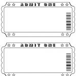Blank Ticket … | Diy And Crafts | Pinte…   Free Printable Admission Ticket Template