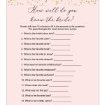 Blush And Confetti How Well Do You Know The Bride Game   Chicfetti   How Well Do You Know The Bride Game Free Printable