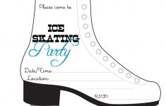 Bnute Productions: Free Printable Ice Skating Party Invitation - Free Printable Skateboard Birthday Party Invitations