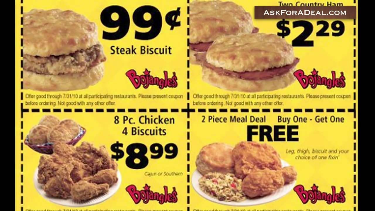 Free Printable Coupons For Bojangles Free Printable