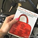 Bridal Shower What's In Your Purse Game (Plus A Free Printable) | A   Free Printable What&#039;s In Your Purse Game