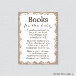 Bring A Book Instead Of A Card Free Printable | Free Printable   Bring A Book Instead Of A Card Free Printable