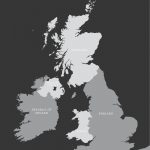 British Isles Outline Map – Royalty Free Editable Vector Map   Maproom   Free Printable Map Of Uk And Ireland