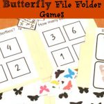 Butterfly File Folder Games: Free Printable! | Views From A Step   Free Printable Folder Games