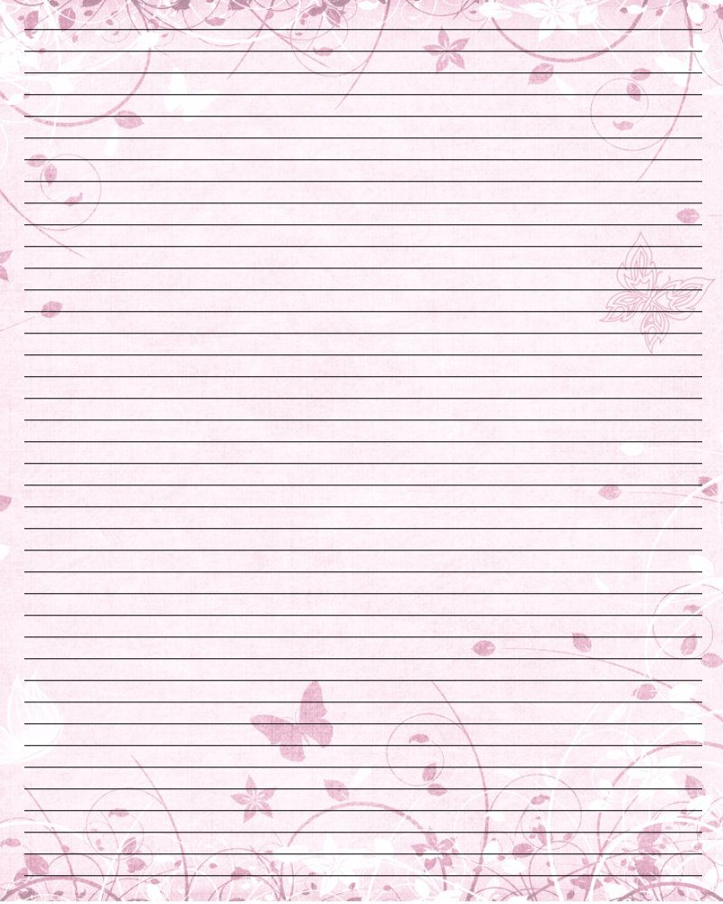 Free Printable Stationery Paper With Lines Printable Templates 4034