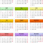 Calendar 2015 Uk 16 Free Printable Pdf Templates | News To Gow   Free Printable Diary 2015