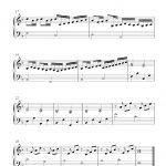 Canon In D, Free Easy Piano Sheet Music   Canon In D Piano Sheet Music Free Printable