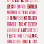 Catholic All Year: Seven Free Printable Catholic Valentines "love Is   Love Is Patient Free Printable