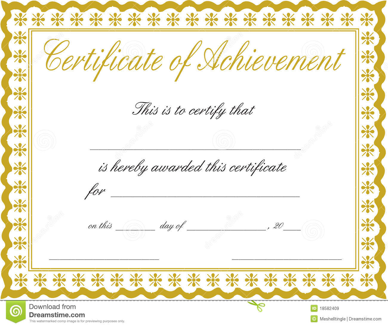 Certificate-Achievement-Printable-Doc-Pdf- - Free Printable Certificates Of Achievement