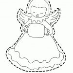 Cherub Template, Free Printable Angel Template For Christmas Kids   Free Printable Pictures Of Angels