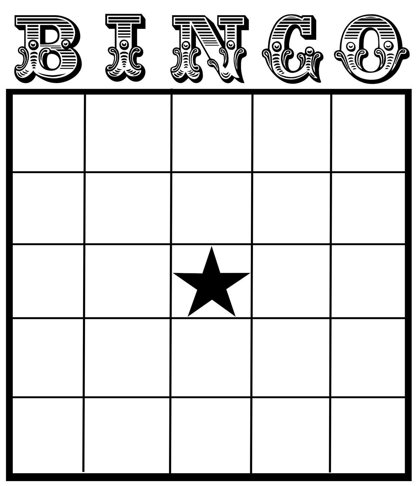 Bingo Excel Template Download