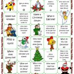 Christmas Board Game Worksheet   Free Esl Printable Worksheets Made   Free Printable Christmas Board Games