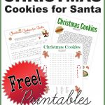Christmas Cookies For Santa Poem And Printable Games   Free! – The   Free Printable Poetry Posters