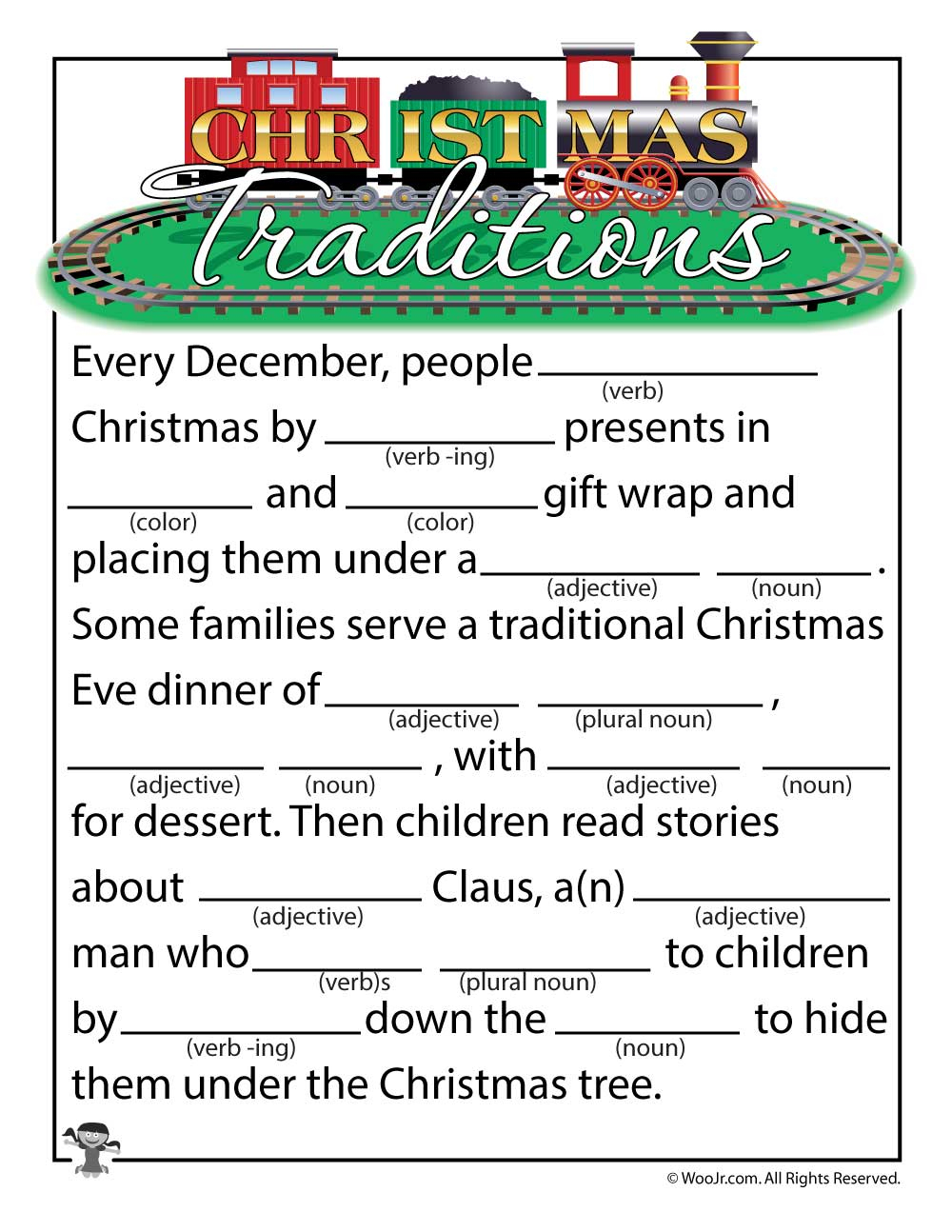 Christmas Mad Libs | Woo! Jr. Kids Activities - Christmas Mad Libs Printable Free