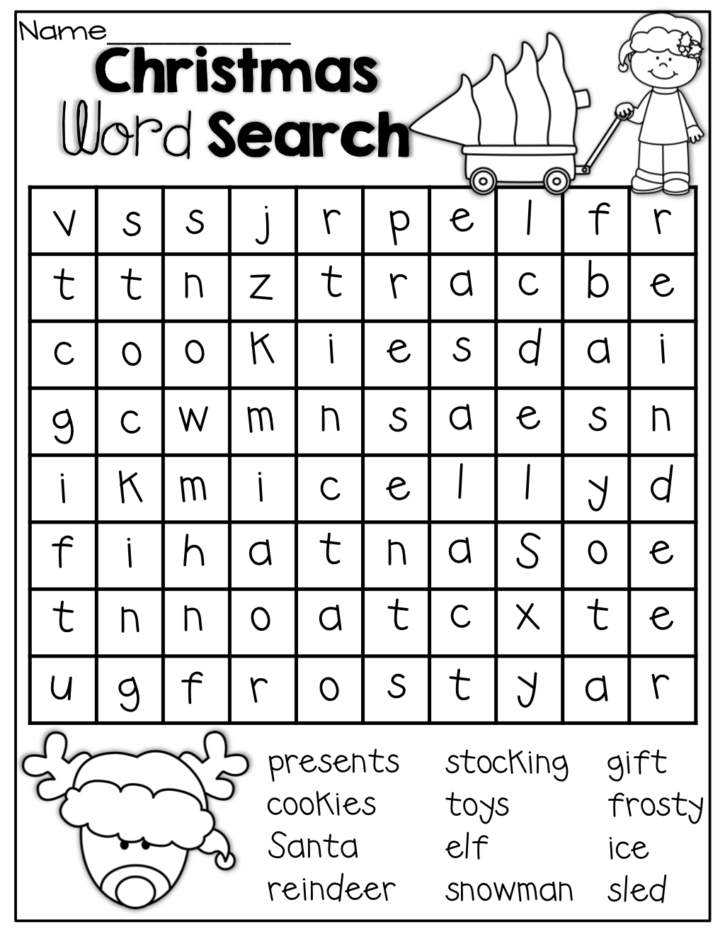 Christmas Word Search! | School-Holidays-Christmas | Pinterest - Free Printable Christmas Word Search Pages