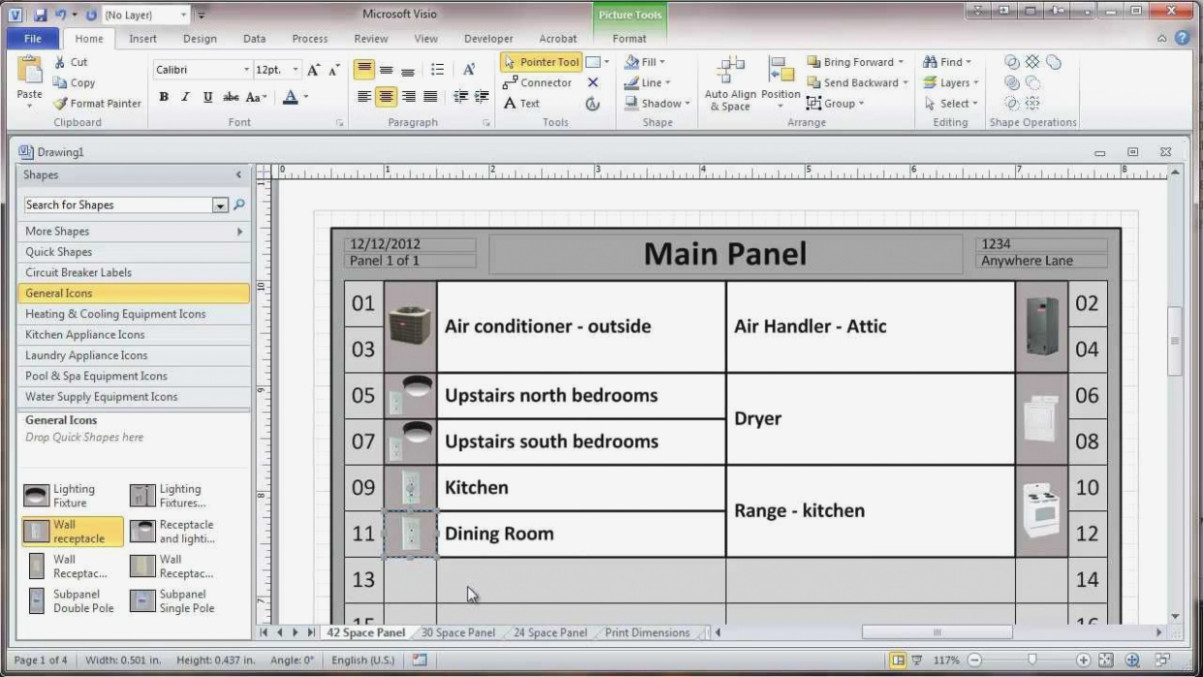 Free Printable Circuit Breaker Panel Labels