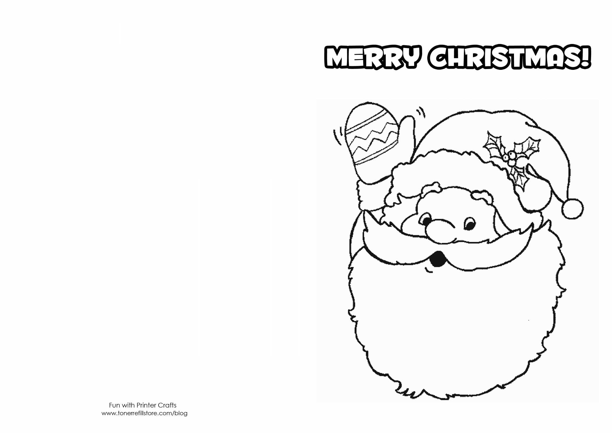 Click The Victorian Christmas Card Coloring Pages To View Printable - Free Printable Christmas Cards To Color