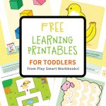 Colorful & Fun Free Printables For Toddlers To Learn From   Free Printable Toddler Learning Worksheets