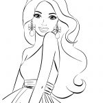 Coloring Pages : 60 Excelent Barbie Coloring Sheets Barbie Coloring   Free Printable Barbie Coloring Pages