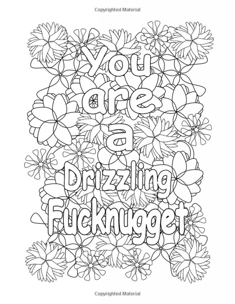 Coloring Pages : Amazing Curse Word Coloring Pages Image Ideas Free - Free Printable Swear Word Coloring Pages