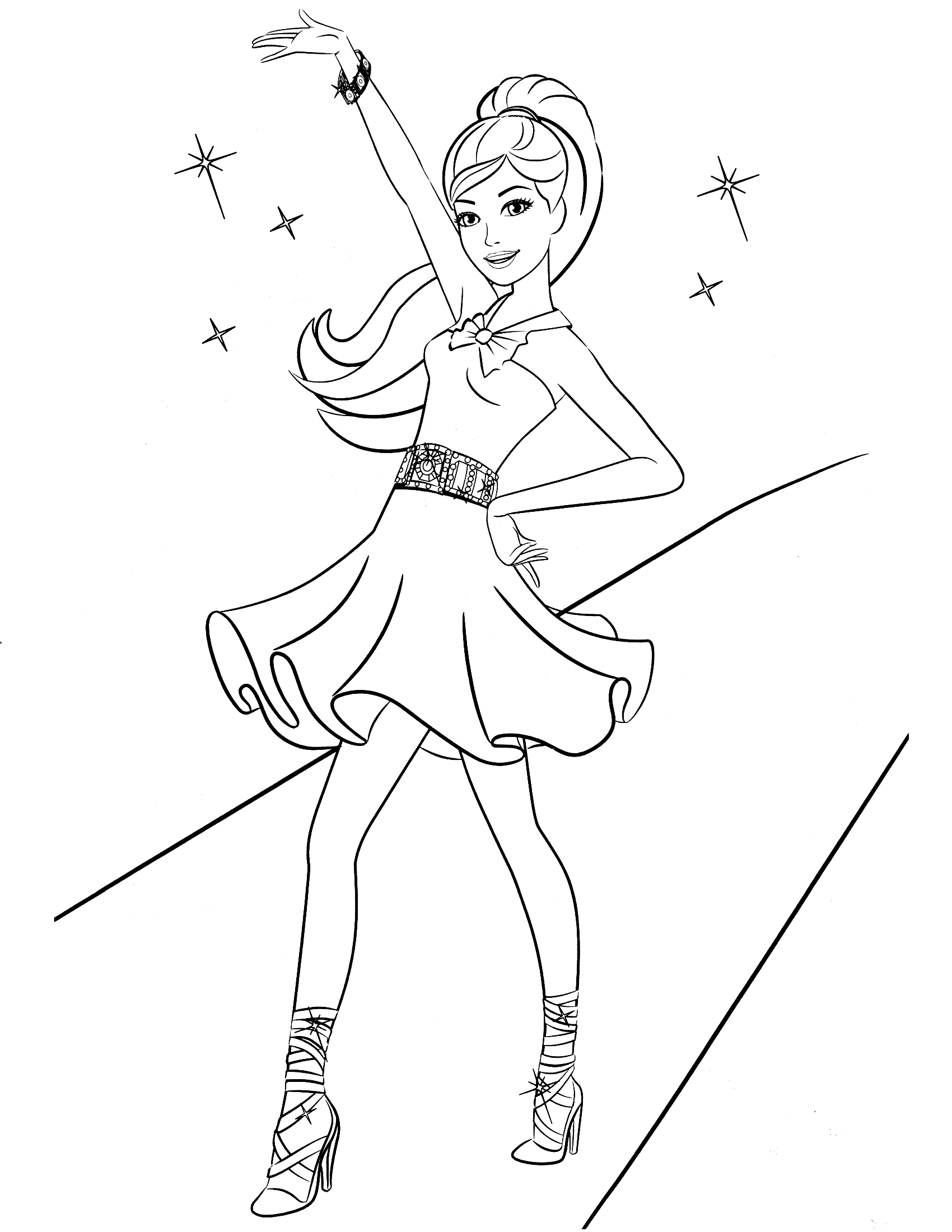 Coloring Pages : Barbie Coloring Sheets To Print For Adults Images - Free Printable Barbie Coloring Pages