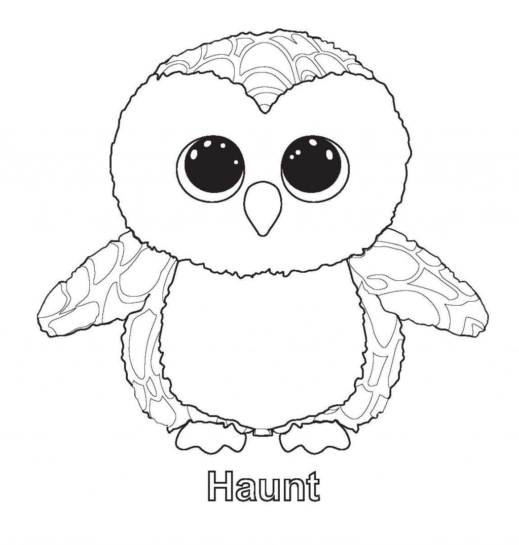 Coloring Pages ~ Beanie Boo Coloring Pages Of Dougie Dog Beanie Boo - Free Printable Beanie Boo Coloring Pages
