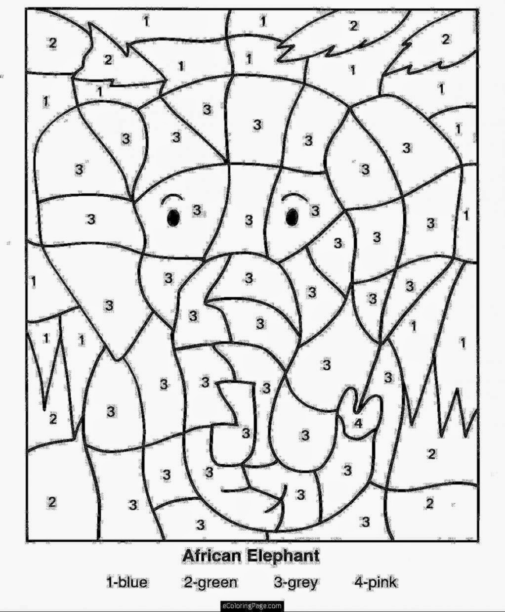 Coloring Pages : Color Number Printableg Pages C0Lor Math 3Rd Grade - Free Printable Multiplication Color By Number