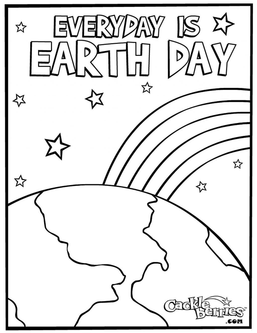 Coloring Pages ~ Coloring Pages Earth Day Printable With Trees - Free Printable Earth Pictures
