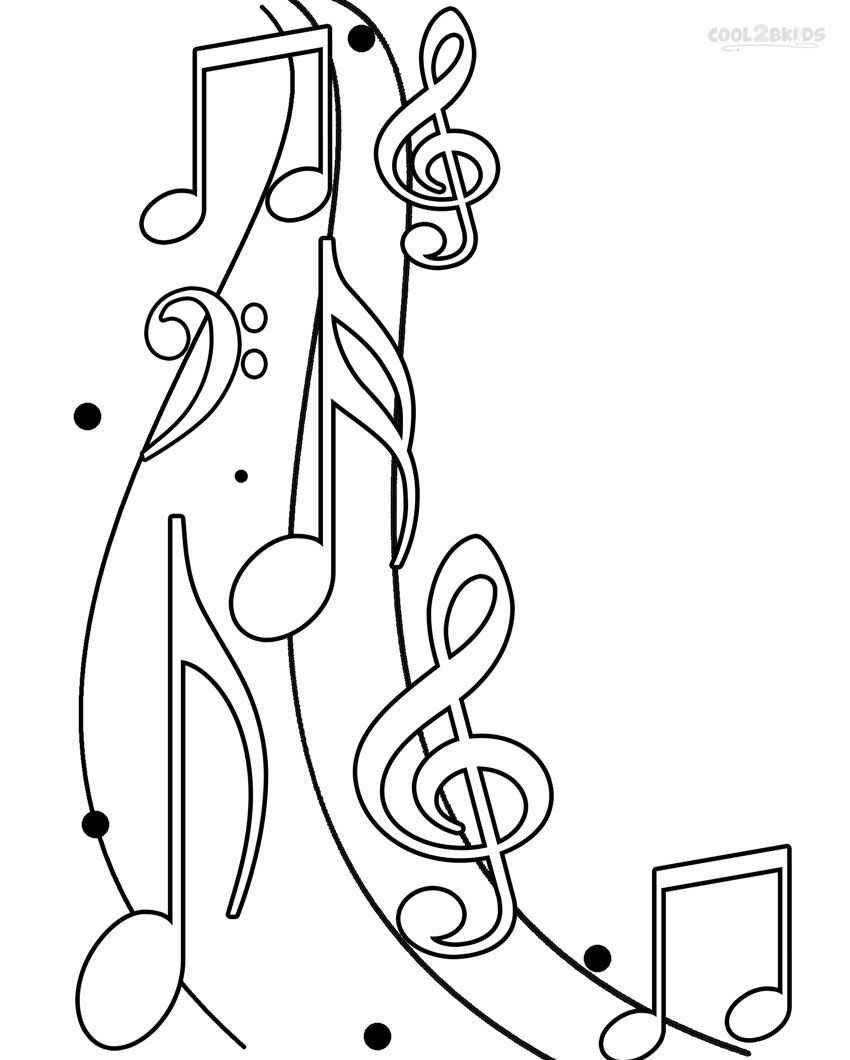 Coloring Pages : Coloring Pages Music Notes Printable For Kids Free - Free Printable Pictures Of Music Notes