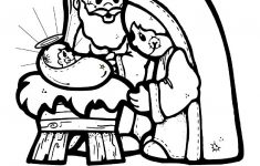 Coloring Pages : Coloring Pages Nativity Scene Page Christmas – Free Printable Christmas Baby Jesus Coloring Pages