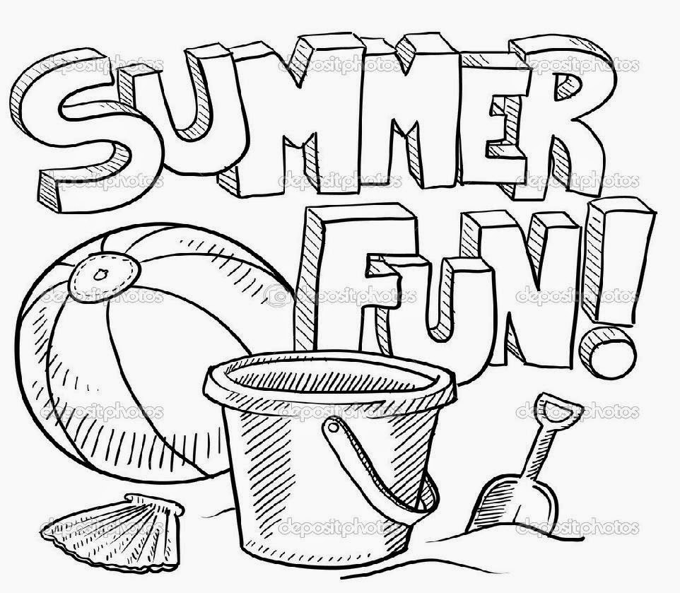 Coloring Pages ~ Coloring Pages Printable For The Summer Free Sheets - Free Printable Summer Coloring Pages